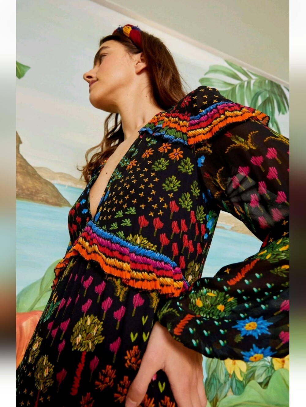 Farm Rio Maxi Dress - Picture 2 of 10
